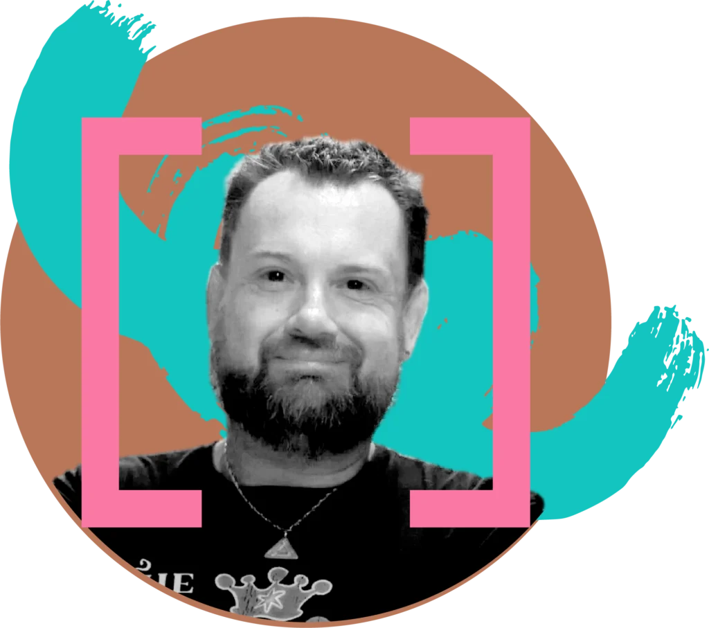 Gus Porter, owner of WGN Flag & Decorating Co., standing inside the company’s Southeast Chicago workshop.